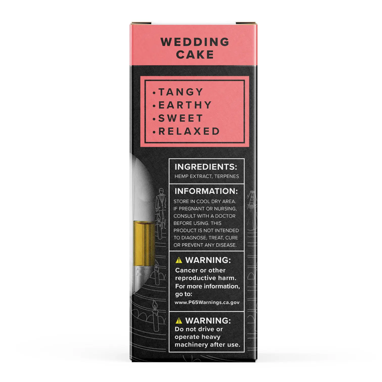 wedding cake back
