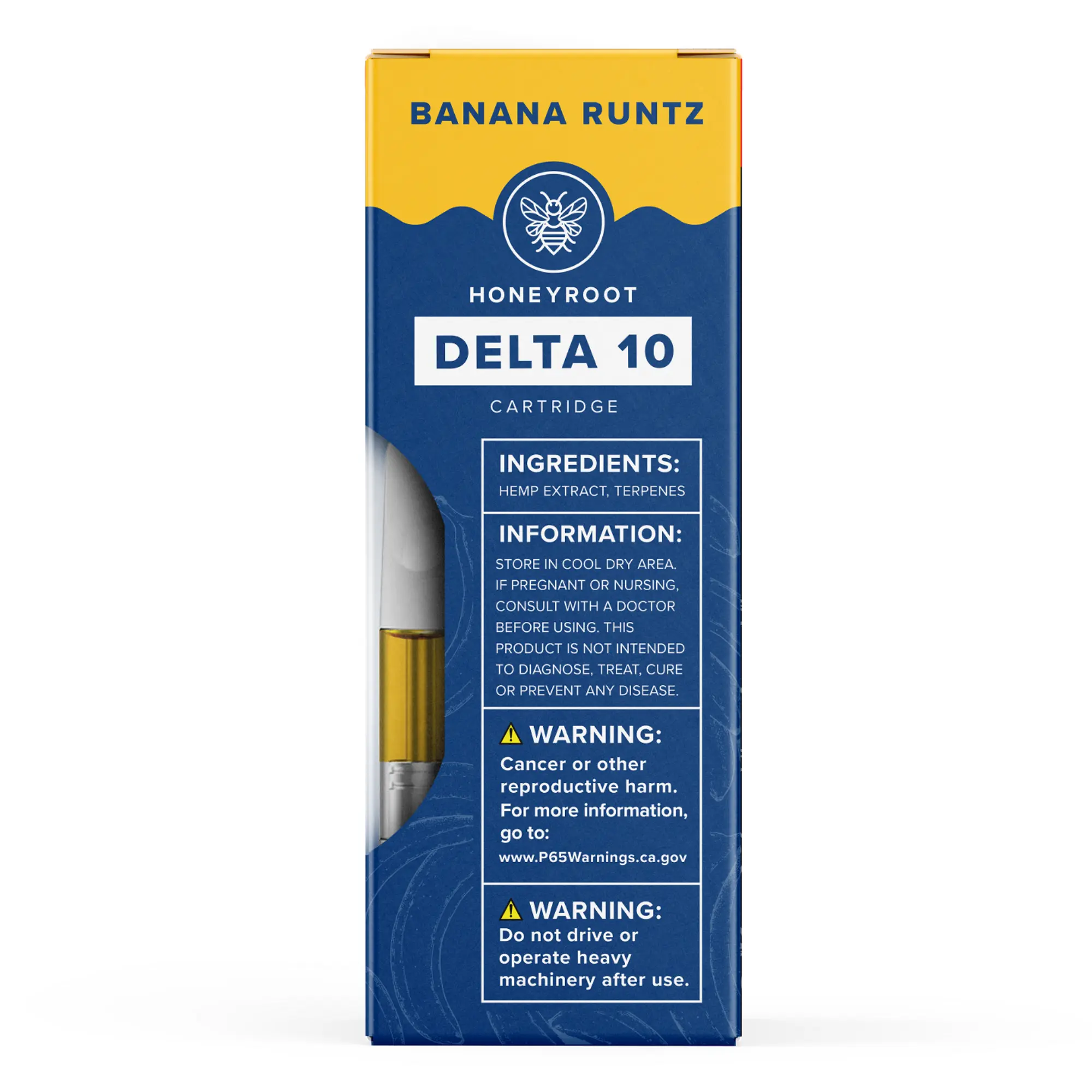 Banana Runtz-D10 cart back